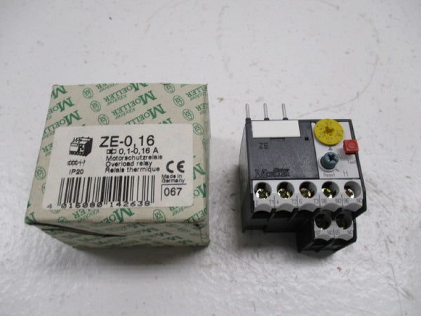 KLOCKNER MOELLER ZE-0,16 OVERLOAD RELAY 0,1-16A NSMP