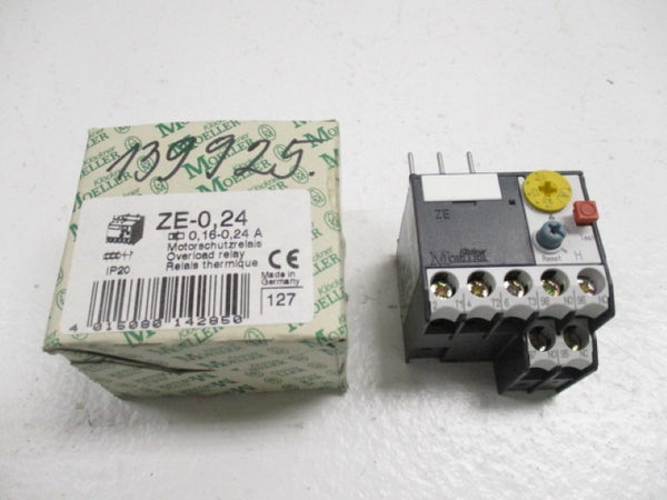 KLOCKNER MOELLER ZE-0,24 OVERLOAD RELAY 0,16-0,24A NSMP
