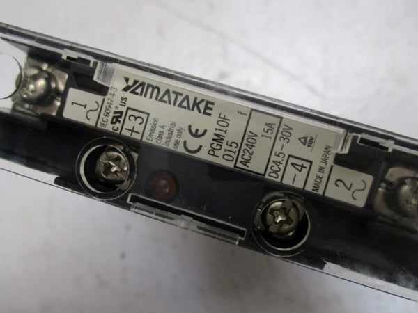 YAMATAKE PGM10F015 SOLID STATE RELAY 15A 240V UNMP