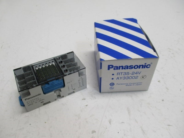 PANASONIC RT3S-24V TERMINAL RELAY MODULE 24V NSMP