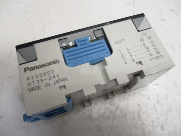 PANASONIC RT3S-24V TERMINAL RELAY MODULE 24V NSMP
