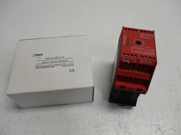 IDEC HR1S-ATE5110 SAFETY RELAY MODULE 24V NSMP