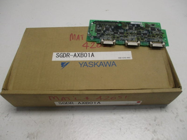 YASKAWA SGDR-AXB01A CONTROL CARD NSMP
