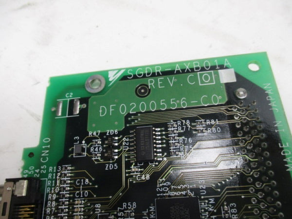 YASKAWA SGDR-AXB01A CONTROL CARD NSMP