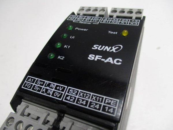 SUNX SF-AC SAFETY RELAY MODULE NSNP