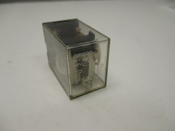 OMRON MY2-02-DC48 RELAY 48VDC UNMP