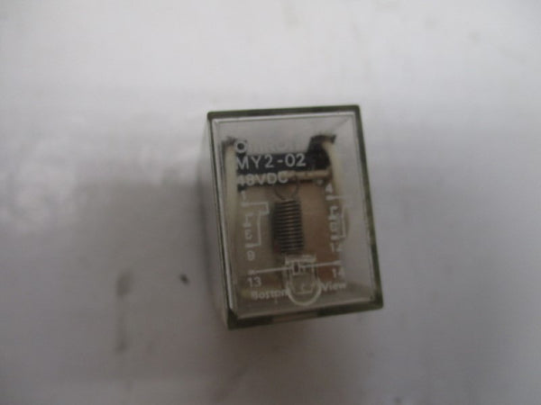 OMRON MY2-02-DC48 RELAY 48VDC UNMP