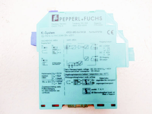 PEPPERL+FUCHS KFD2-SR2-EX1.W.LB NSMP