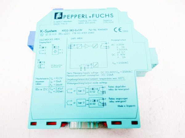 PEPPERL+FUCHS KFD2-SR2-EX1.W-Y104545 NSMP