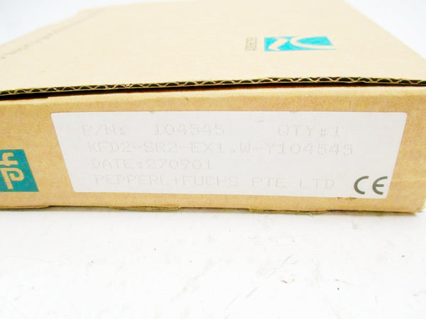 PEPPERL+FUCHS KFD2-SR2-EX1.W-Y104545 NSMP