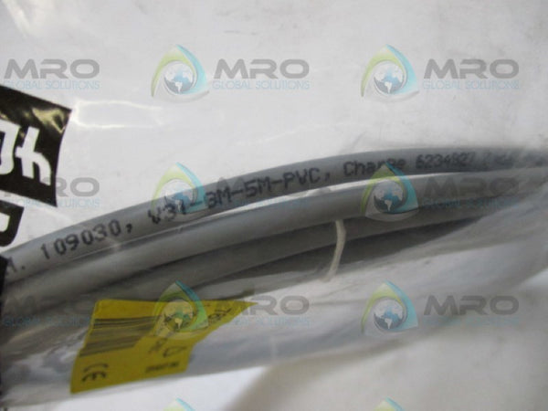 PEPPERL+FUCHS V31-GM-5M-PVC-RSC 780-0074 CABLE CONNECTOR NSMP
