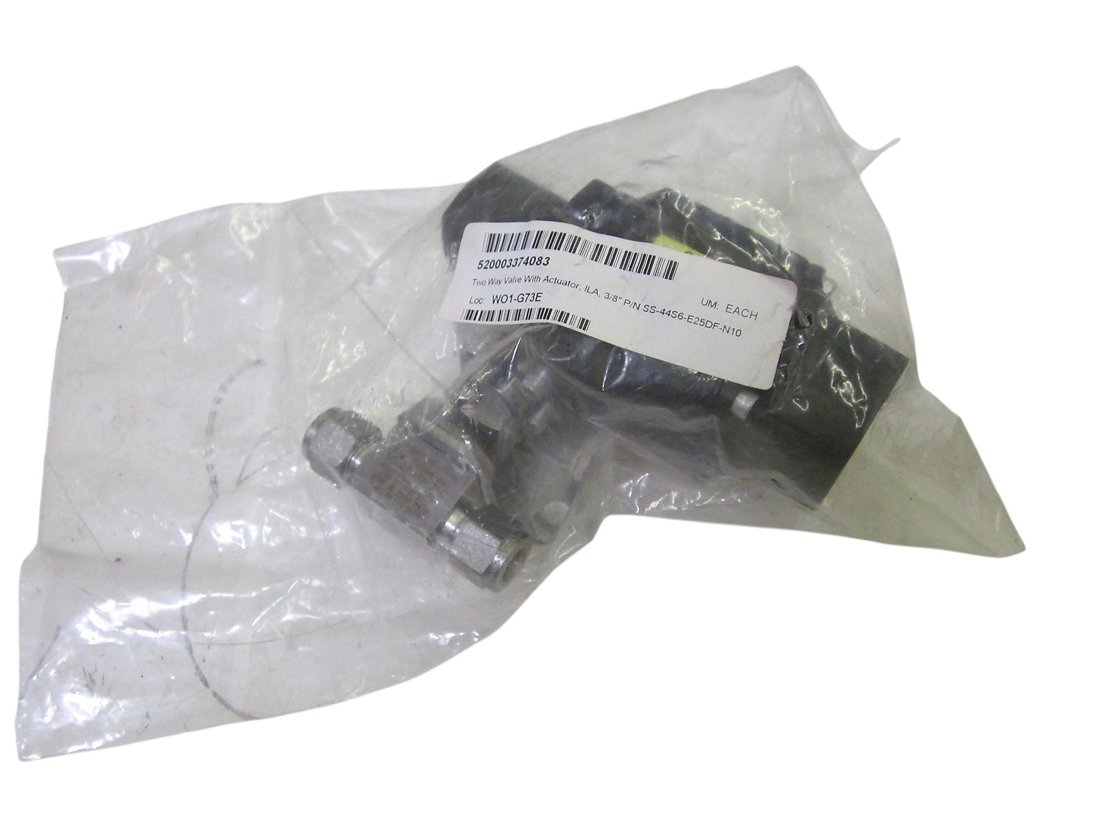 520003374083 VALVE W/ ACTUATOR WO1-G73E NSNP