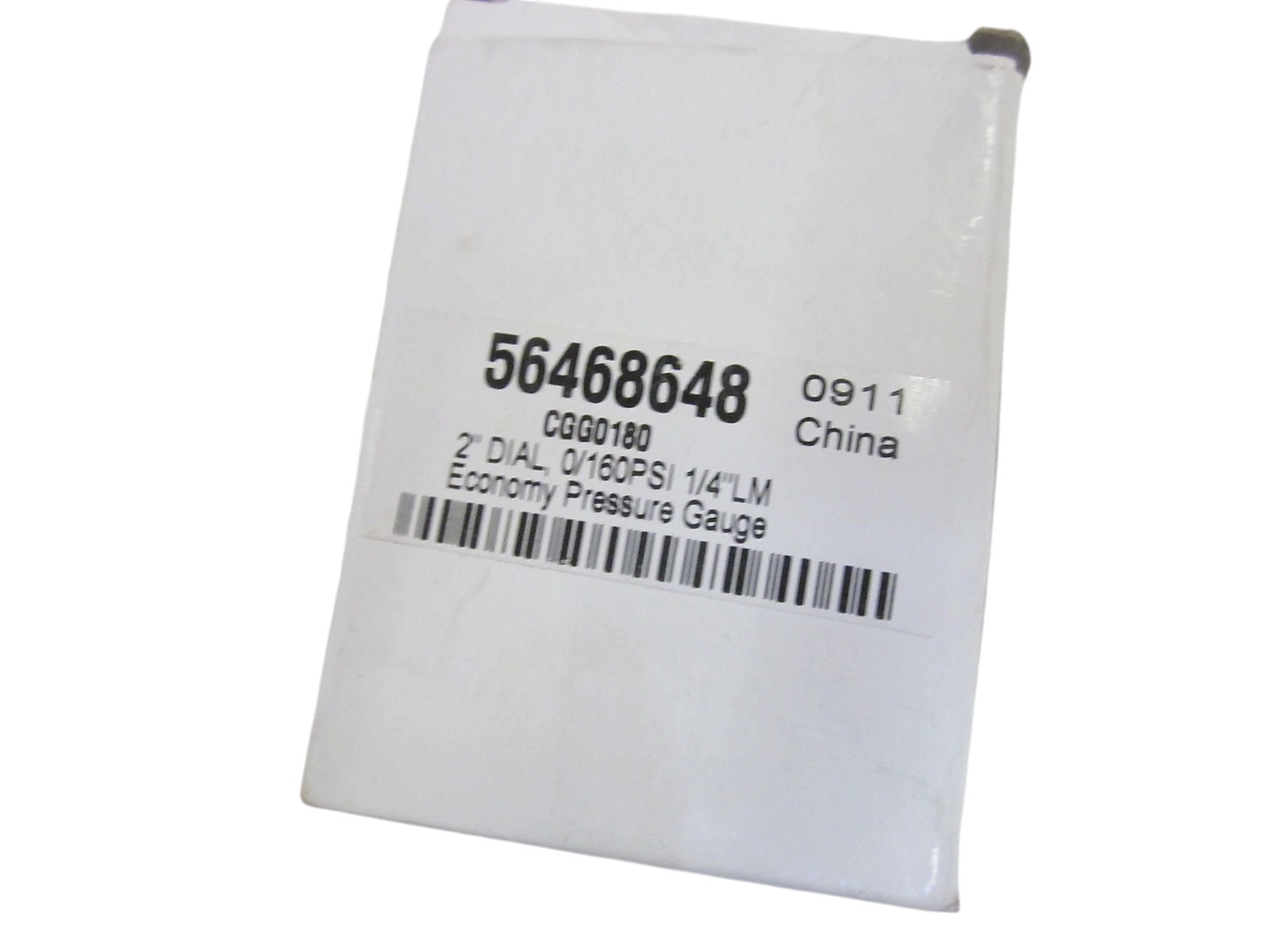 56468648 PRESSURE GAUGE 2" DIAL 0/160PSI 1/4" NSMP