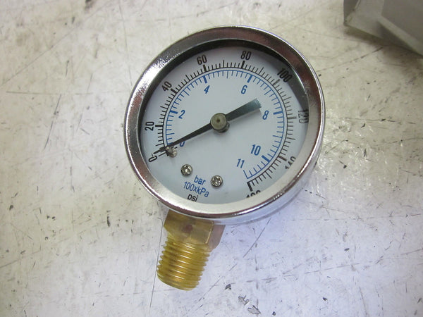 56468648 PRESSURE GAUGE 2" DIAL 0/160PSI 1/4" NSMP