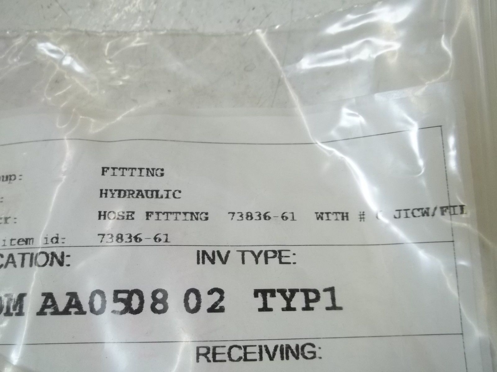 73836-61 HOSE FITTING NSNP