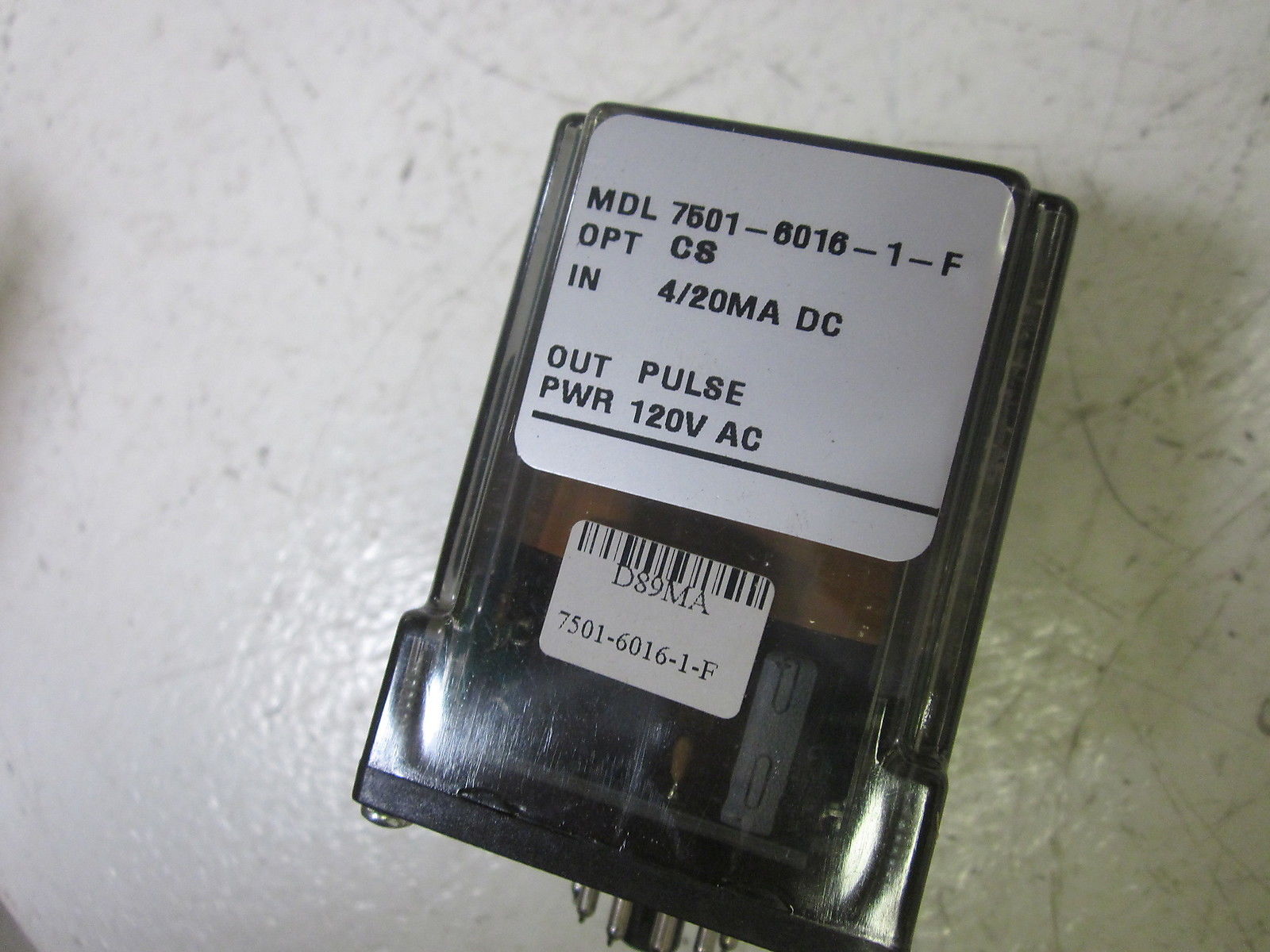 ACTION PAK 7501-6016-1-F RELAY 120VAC  UNMP