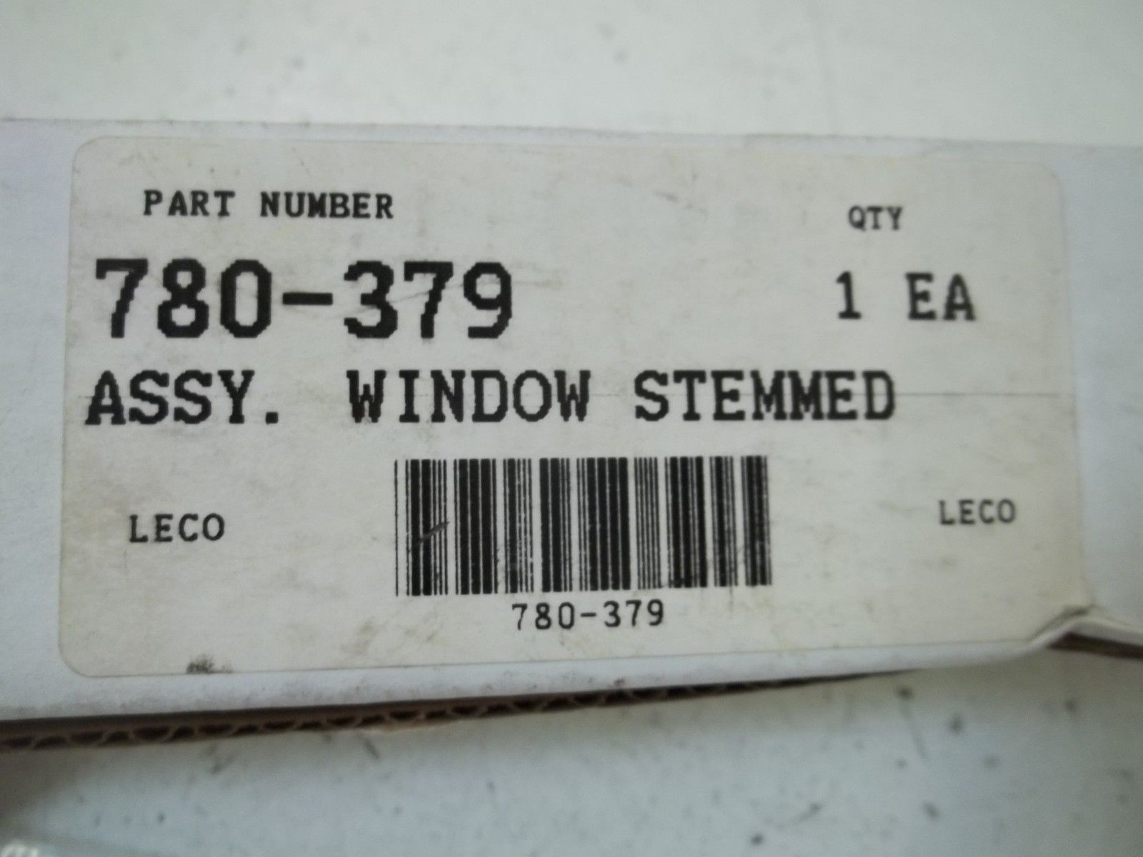 780-379 ASSY. WINDOW STEMMED NSMP