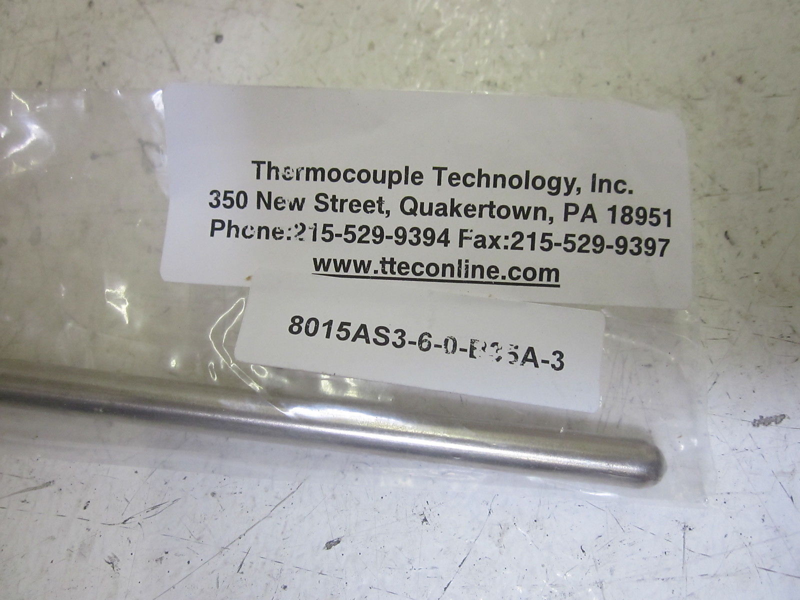 8015AS-6-0-B35A-3 THERMOCOUPLE NSNP