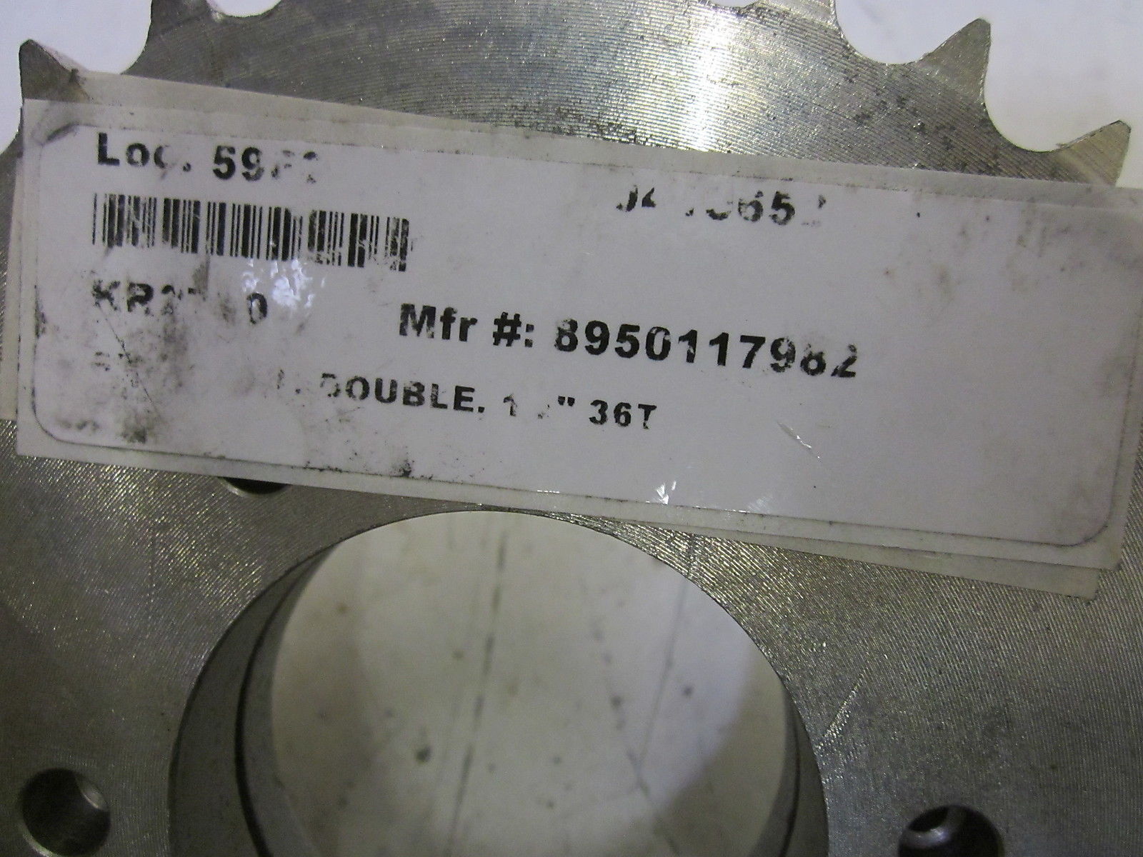 8950117982 DOUBLE SPROCKET 1/2" Z365321 1/2 NSNP