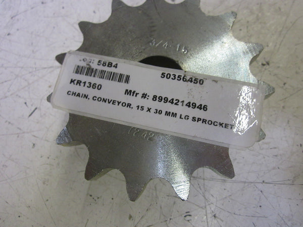 8994214946 CHANIN CONVEYOR 15X30 MM LG SPROCKET NSNP
