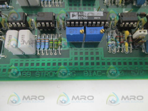 ABB BIAC-1000 570-03400 BOARD NSNP