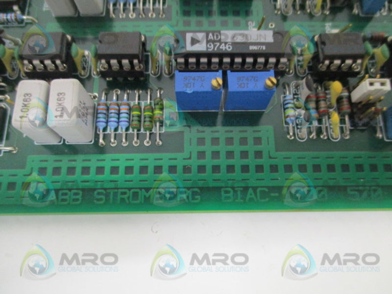 ABB BIAC-1000 570-03400 BOARD NSNP