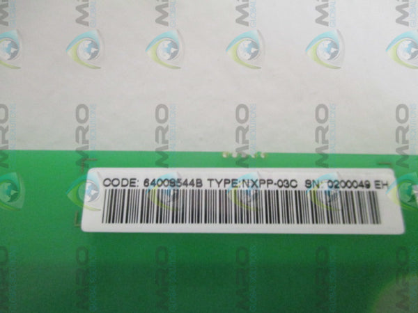 ABB NXPP-03C 64008544 CONTROL DISTRIBUTION BOARD NSNP