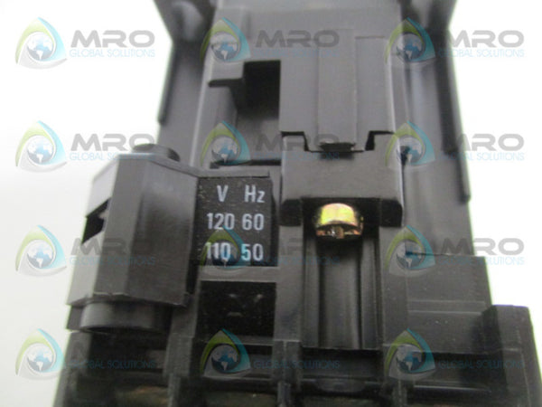 ABB K31-1 FPH1411090R0314 CONTROL RELAY 110/120V UNMP