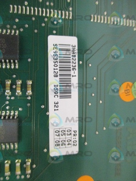 ABB DSQC321 3HAB2236-1 MEMORY BOARD NSNP