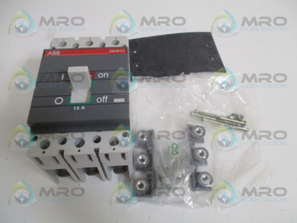 ABB SACE ISOMAX S3N150 1SDA037329R1 15A NSMP