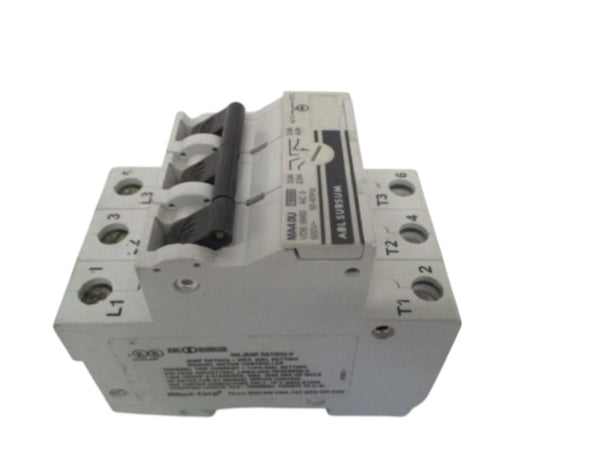 ABL SURSUM MA4.0U CIRCUIT BREAKER 2.5-4.0A UNMP