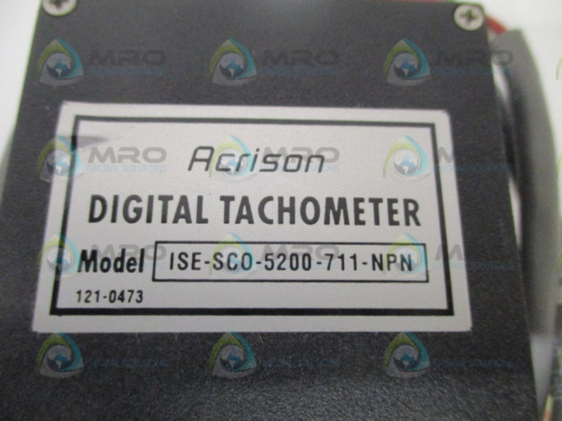 ACRISON ISE-SCO-5200-711-NPN DIGITAL TACHOMETER NSNP