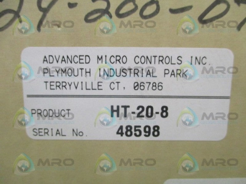 ADVANCED MICRO CONTROLS HT-20-8 RESOLVER TRANSDUCER NSFS