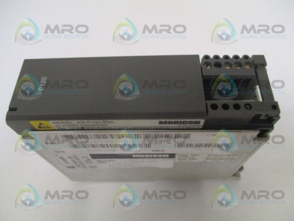 AEG MODICON AS-P120-000 POWER SUPPLY MODULE NSNP