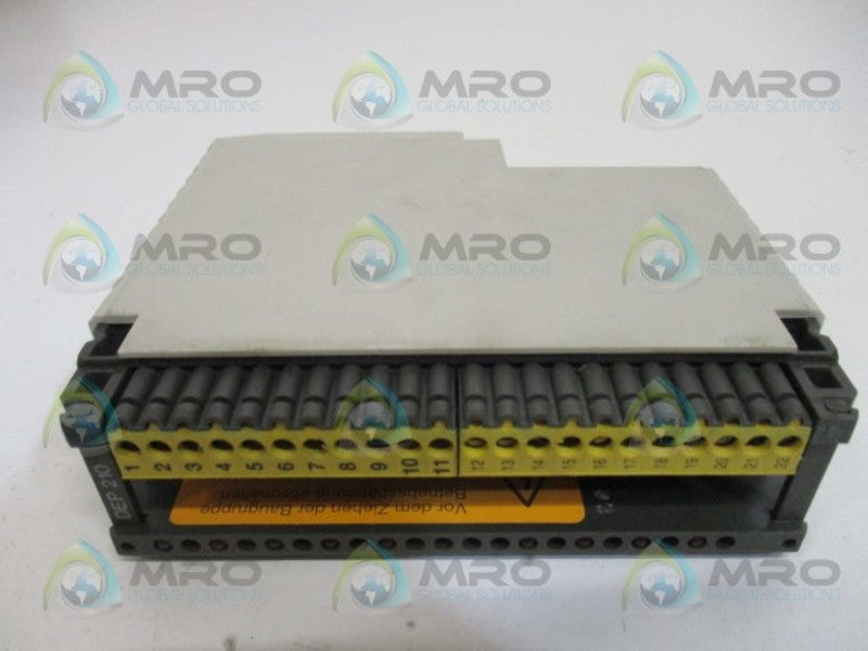 AEG DEP210 6728-042.278925 DISCRETE INPUT MODULE UNMP