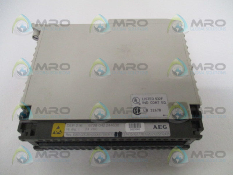 AEG DEP216 6728-042.244630 INPUT MODULE NSNP