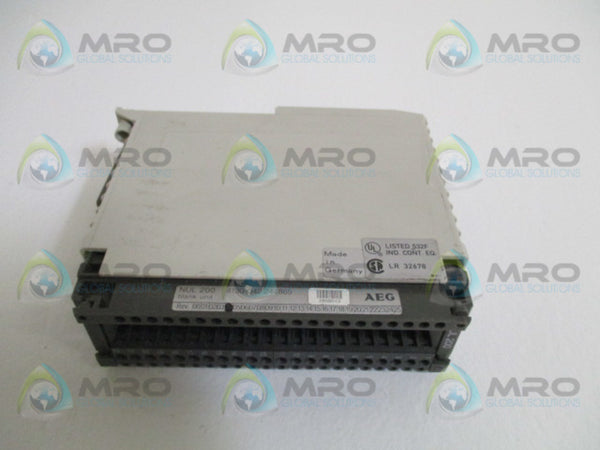 AEG NUL200 4130-042.244865 BLANK CARD MODULE UNMP