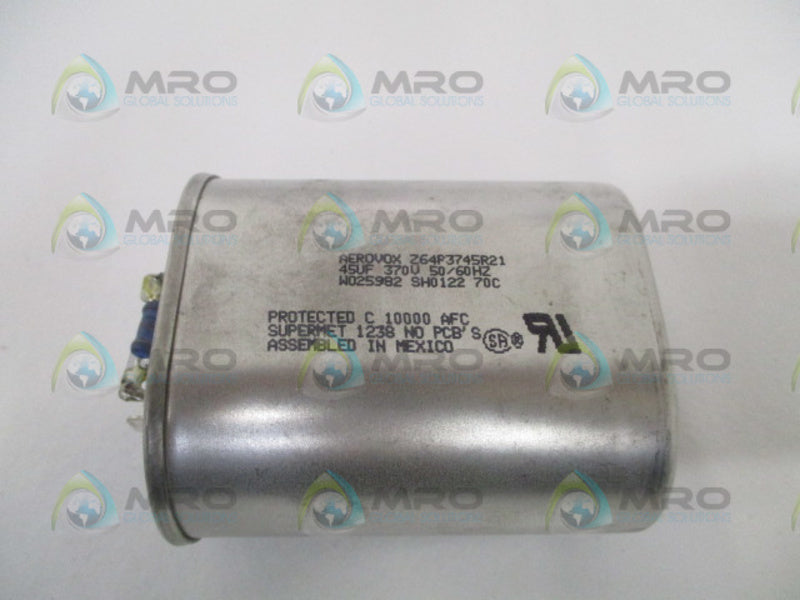 AEROVOX Z64P3745R21 370V AC MOTOR RUN/START CAPACITOR NSMP