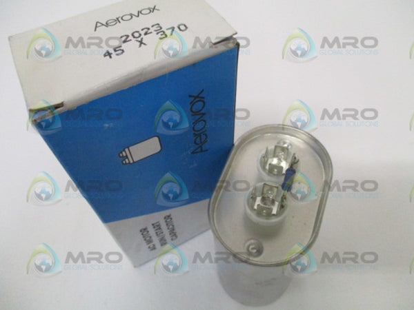 AEROVOX Z64P3745R21 370V AC MOTOR RUN/START CAPACITOR NSMP
