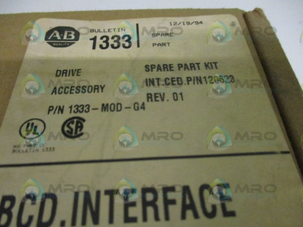 ALLEN BRADLEY 1333-MOD-G4 BCD INTERFACE MOD KIT NSMP