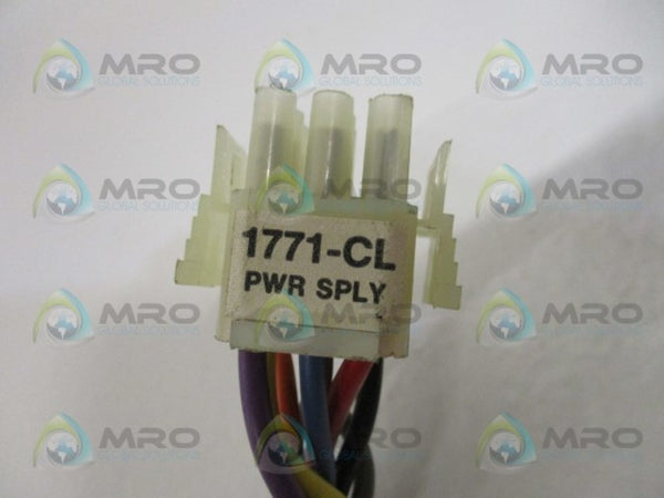 ALLEN BRADLEY 1771-CL POWER SUPPLY CABLE UNMP