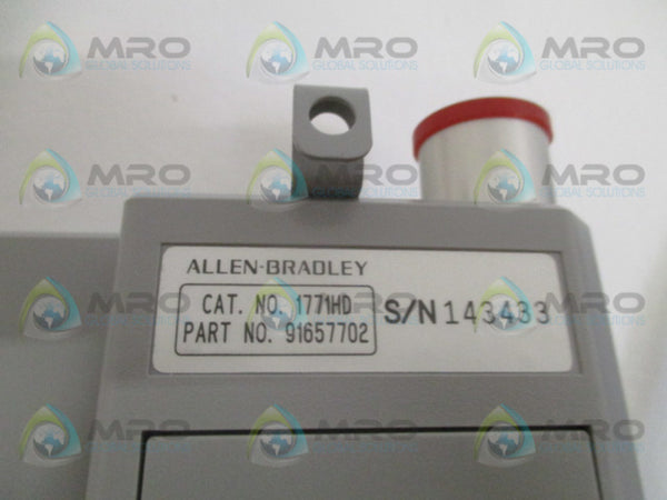 ALLEN BRADLEY 1771-HD SER. A HAND HELD PROGRAMMER NSMP