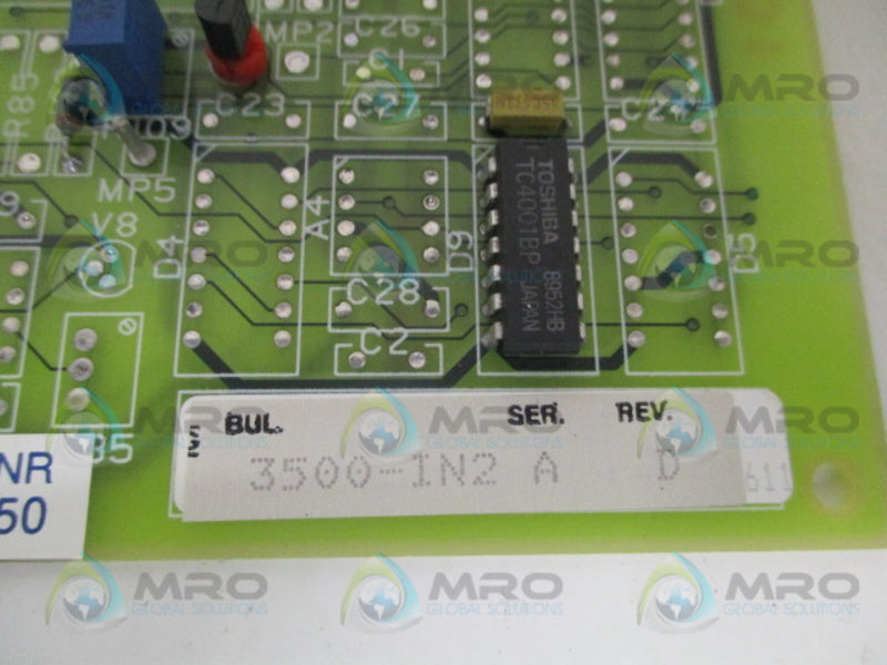 ABB 5761423-4C INPUT OUTPUT BOARD ANALOG NSNP