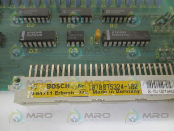 BOSCH 1070075324-102 PC BOARD DIGITAL INPUT MODULE NSNP