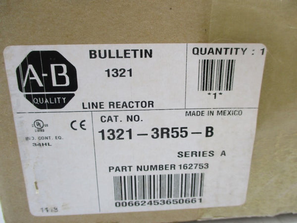 ALLEN BRADLEY 1321-3R55-B SER. A 690V 82.5A (BLUE) NSMP