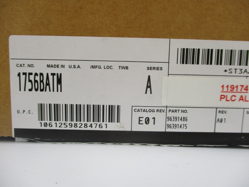 ALLEN BRADLEY 1756-BATM SER. A 5.1VDC REV.E01  NSMP