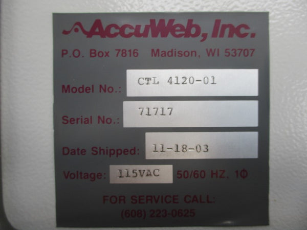 ACCUWEB CTL4120-01 115VAC NSNP