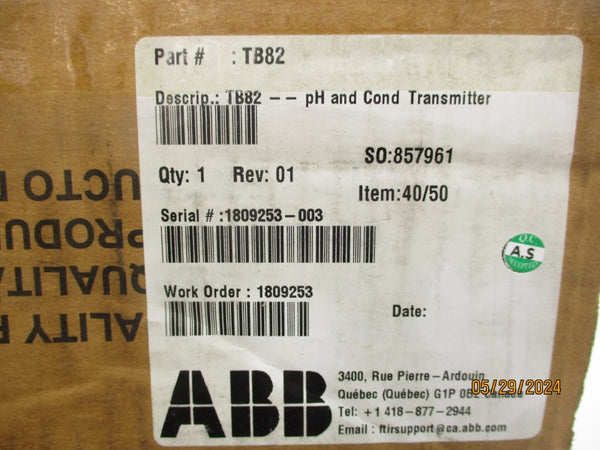 ABB TB82EC1010110 14-42VDC NSMP