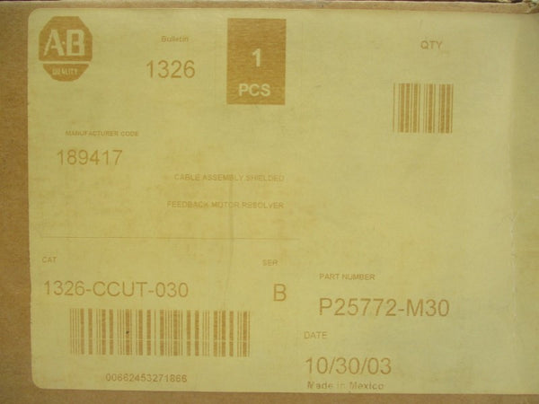 ALLEN BRADLEY 1326-CCUT-030 SER. B  NSMP