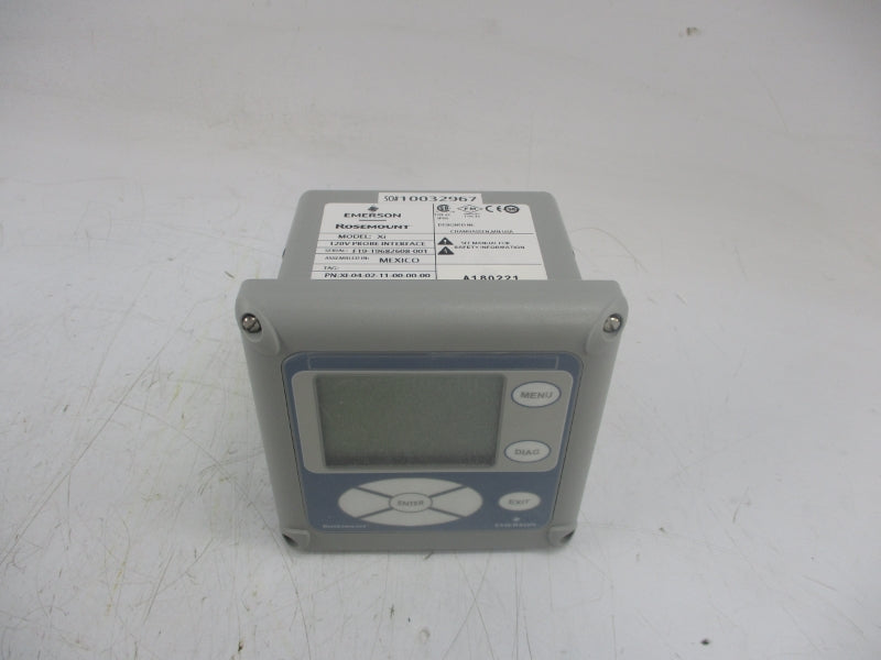 EMERSON ROSEMOUNT XI-04-02-11-00-00-00 120-240V NSMP